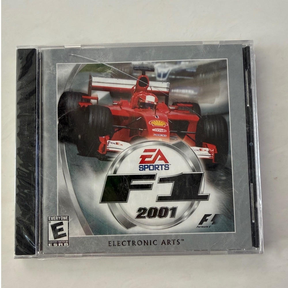 EA Sports F1 2001 PC Game Factory Sealed New Formula One Racing Windows Vintage
